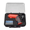 Wireless Drill Set | Cordless Drill Driver Kit,Rechargeable Hand Tool, Double Position Handle, Compact Drilling Device for Workshop Garage