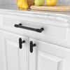 Amerdeco 10 Pack 1.3 Inch(32MM) Cabinet Knobs, Matte Black Dresser and Cabinet Knobs for Bathroom and Kitchen