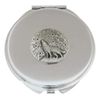 Wolf Full Moon Compact Mirror Handbag Gift With Free Engraving 501