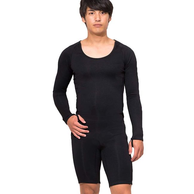 FELLOW Thermal Inner, Long Spring, Ron Sup, Surfing, Fleece Lined, Air Heat, Men's Wetsuit, Semi-Dry Suit, Inner Protection, Diving, SUP, Japanese Standard, L Size