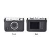HIYQIN Mini EVO Camera Case, Protective Case for Fuji Instax Mini EVO, Black Case with Adjustable Shoulder Strap