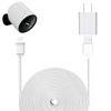 25ft/7.6m Weatherproof Outdoor Charging Cable for SimpliSafe Outdoor Security Camera Only (1)