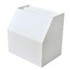 Slide Fund box L Type White Keys with 25 cm Wide
