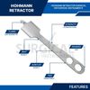 Hohmann Retractor Surgical & Veterinary Instrument 43mm German Grade