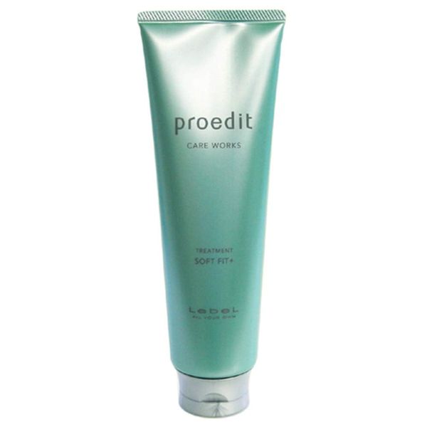 Lebel Proedit Care Works New Hair Ttreatment Soft Fit Plus - 250ml (Green Tea Set)