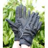 Rhinegold Sport Riding Gloves, Small, Black/Silver