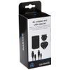 Garmin Acc,AC adpater cable,micro B,EU and UK