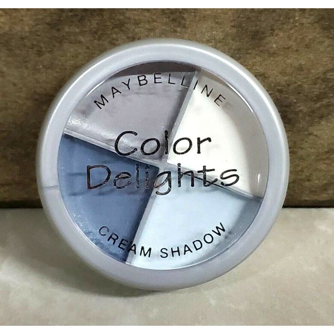 Maybelline Color Delights cream shadow ~ 30 Moonlight Twinkle ~ eye shadow quad