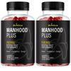Manhood Plus- Keto & Weight Support- 2 Bottles- 120 Gummies