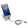 BoxWave Cable Compatible with ASUS Transformer Book T100HA - Micro USB DuraCable, Braided Micro USB Charging Cable - Space Grey
