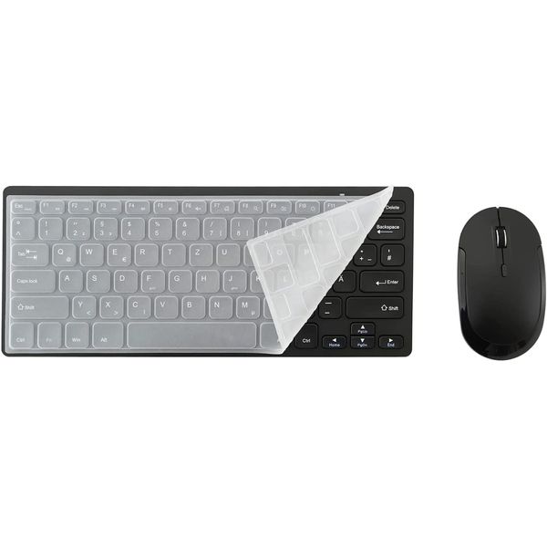 Clear Protective Cover for Wireless Keyboard, Transparent