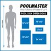 Poolmaster Sign for Residential or Commercial Swimming Pools, Swimming Pool Closed 18" x 12"