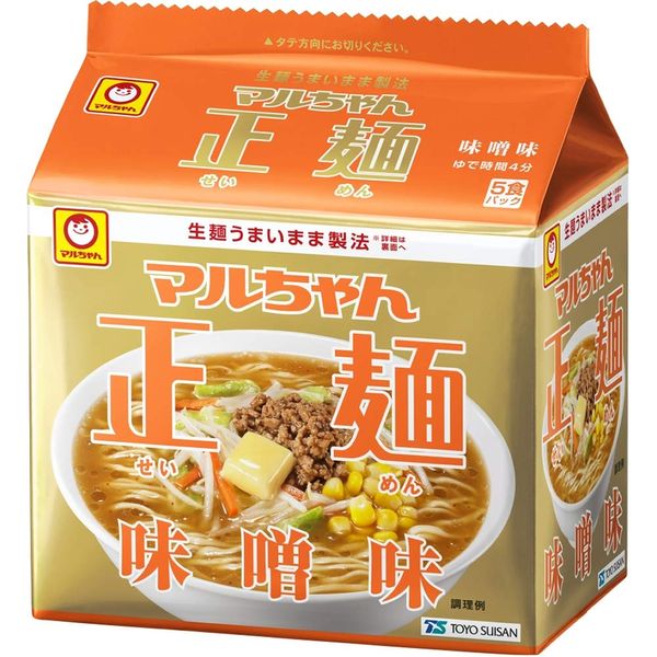 Toyo Suisan Maruchan Seomen Noodles, Miso Miso, 5 Servings