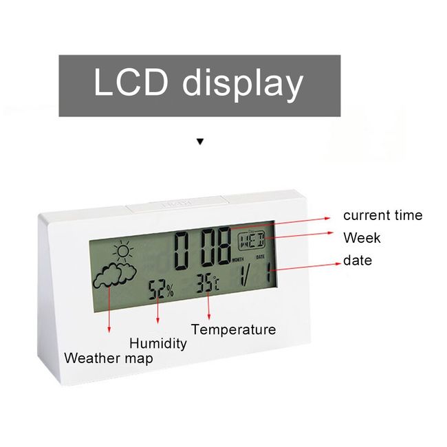 Wireless Digital Freezer Thermometer LED Alarm Indicator Light Temperature  Alarm for Fridge Freezer with Temperature Dropship - AliExpress