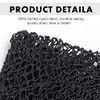 African Net Long Bath Net Sponge,JASSINS African Bathing Sponge,Body Exfoliating Long Net Shower Body Scrubber Back Scrubber Skin Smoother,Stretch Length to 66 INCH (Black)