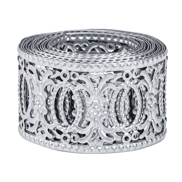 Metal Ribbon for Decor Craft (2", 3 Yards Long)