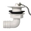 Drain Valve 3/4 Inch White 90° Loose