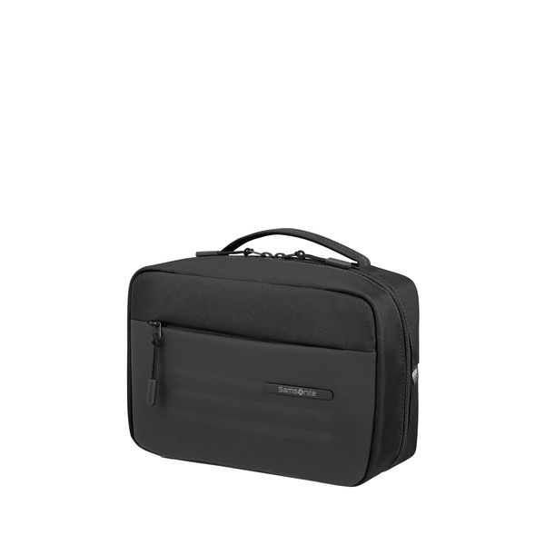 Samsonite Stackd Toilet Kit - Toiletry Bag, 24.3 cm, Black (Black)