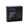 Alphacool 17475 Icicle Pro 13 mm HardTube Fitting G1/4 - Deep Black Six Pack