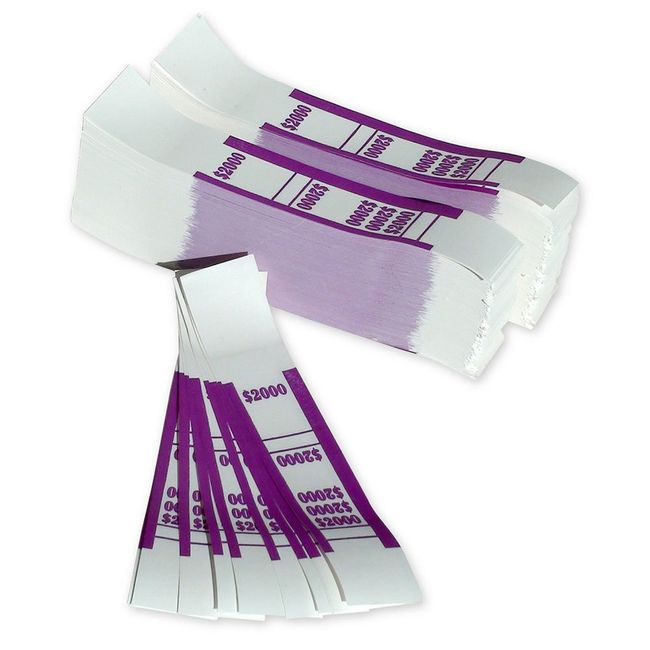 PAP-R Currency Straps, Violet/White