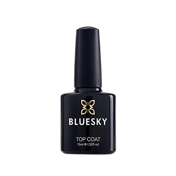 Bluesky Gel Nail Polish, Top Coat, 15 ml (Requires Curing Under UV/LED Lamp)