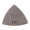 Specialty Diamond BRTRI120 120 Grit Electroplated Diamond Triangular Polishing Pad For Oscillating Tools