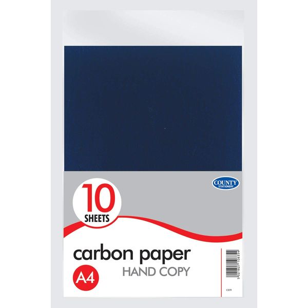 2 x A4 Hand Carbon (Pack Quantity 10)