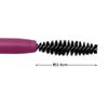Shishida Seishindo MP-323 Makeup Brush, Screw Brush & Comb, Made in Japan, Pink
