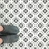 Runa Large Outdoor Concrete Floor Stencil - Kitchen Decor