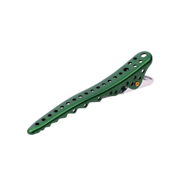 Y.S.PARK Shark Clip, 1 Pack, Green Metal