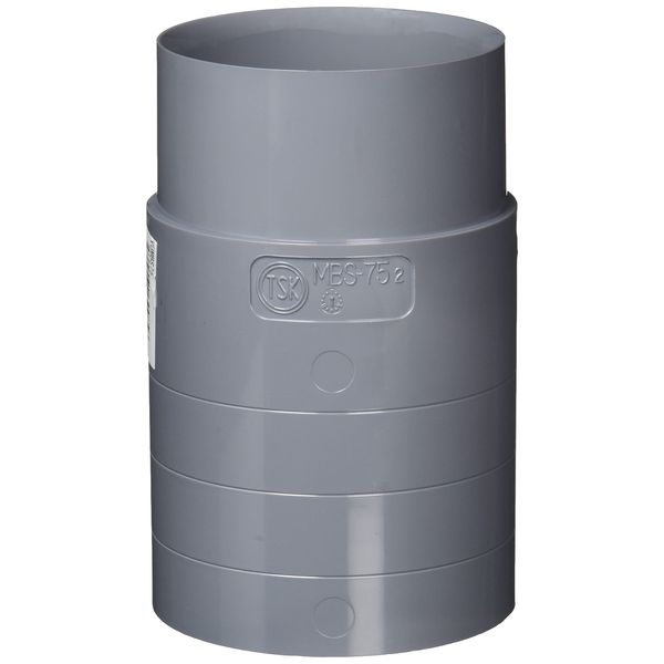 Toei Koki Toei VU Fittings, Pull Out Socket, 75 VUMBS75, PVC Pipe VU Fitting (For Drainage)