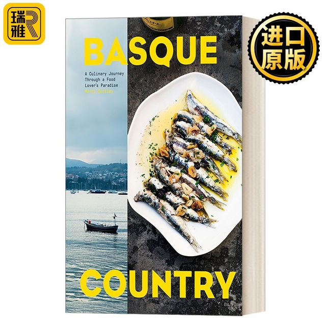 英文原版 Basque Country 巴斯克国家 美食爱好者的天堂美食之旅 国际烹饪专业协会IACP2019获奖书 英文版 进口英语原版书籍