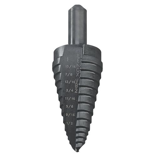LENOX Step Drill Bit, 1/2-Inch to 1-Inch with 3/8-Inch Shank (30882VB2)