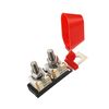 Partuto 150A MRBF Terminal Fuse Block Kit, Plastic, Black, 1 Set Replacement