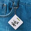 Azeeda 'Boy With Trophy' Keyring Tape Measure/Spirit Level Tool (KM00038454)