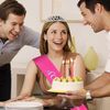 Semato Hot Pink 40th Birthday Sash & Rhinestone Crown Kit