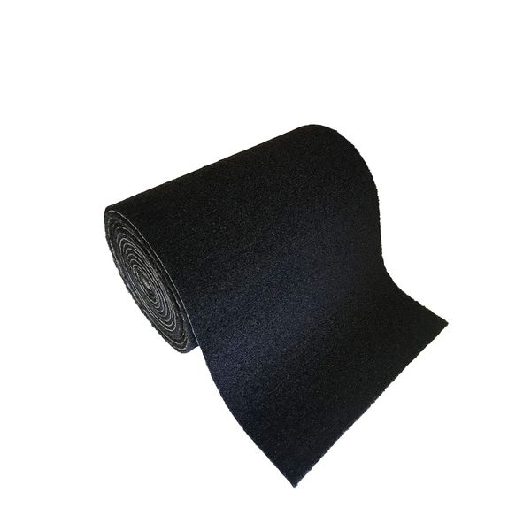 12" Wide Trailer Bunk Carpet- Black - 16oz (20)