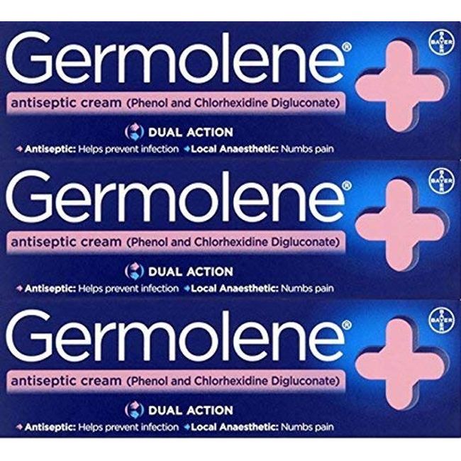 Germolene Antiseptic Cream, 30 g, Pack of 3