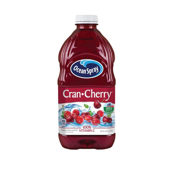 Ocean Spray® Cran-Cherry® Cranberry Cherry Juice Drink, 64 Fl Oz Bottle (Pack of 8)