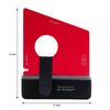 Swedish Ice Scraper - 6mm Dark Red with Neoprene Holder