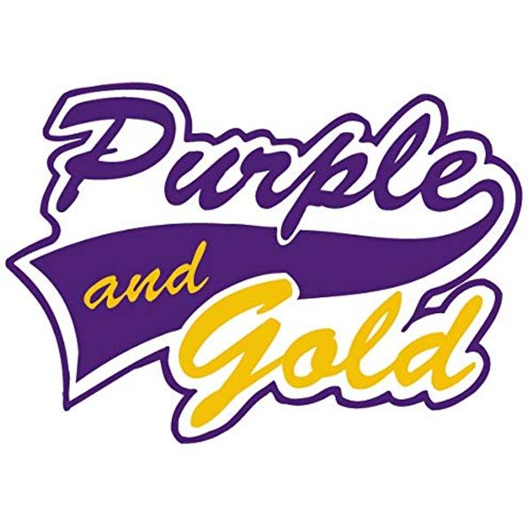 Anderson's 100-Piece Purple and Gold Body Decal Set, Tattoos, Cheek Cheers, Fan Gear, Sports Fan Gear,School Spirit, Football Cheerleader Accessories, Homecoming