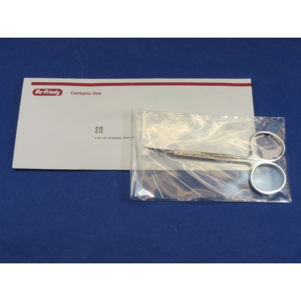 Curve Iris Scissors No.18 S18 HU FRIEDY 
