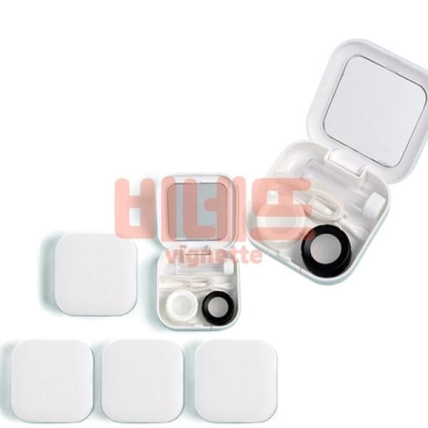 Mirror Lens Case 5P Set White Lens Protection Case Lens Barrel_MC