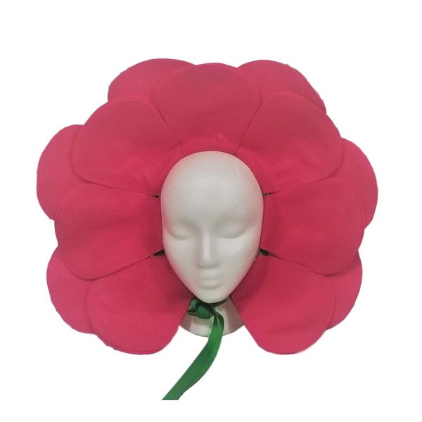 Pink Flower Costume Headpiece