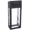 Classy Caps Black Aluminum Lancaster Deck & Wall Light - 2 pk