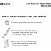 Keurig Starter Kit Includes Water Handle & Water Filter Cartridges,...