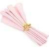 Juvale Leaf Napkin Rings (1.8 Inches Gold 12-Pack)