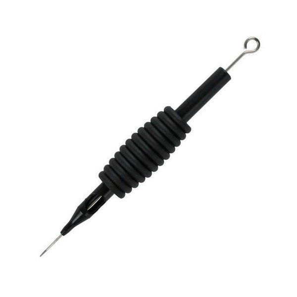 50PCS Disposable Sterilized Round Liner 3RL Conjoined Tattoo Needles and Tubes 3/4" Grip Tips