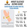 Sparthos Wrist Support Sleeves (Pair) – Compression Wrist Brace for Men and Women - Carpal Tunnel Tendonitis Arthritis Pain Relief Recovery from Wrist Pain, Strains, Sprains, Bursitis (Blue-S)