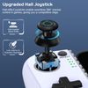 Mobile Game Controllers for iPhone/Android, Hall Effect Phone Controllers Support Phone Case,Game Controllers for Xbox,for PlayStation,Cloud/Steam Gaming (White)